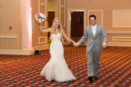 The Bride and Groom at the Chase Center
