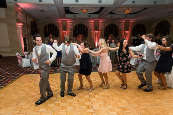 Dancing at the Chase Center in Wilmington