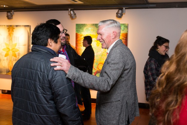 Gallery Talk by Robert Straight in the Old College Gallery at the University of Delaware