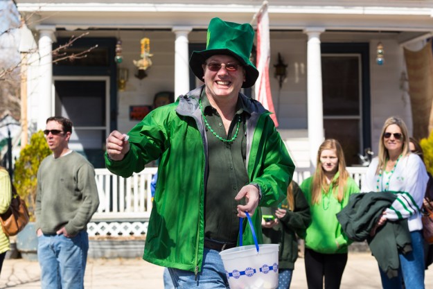 05 Garrett Billmire at Chesapeake City St. Patrick's Day Parade 2014