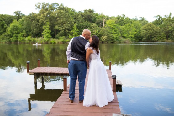 Bride and groom at Annapolis Waterfront Wedding