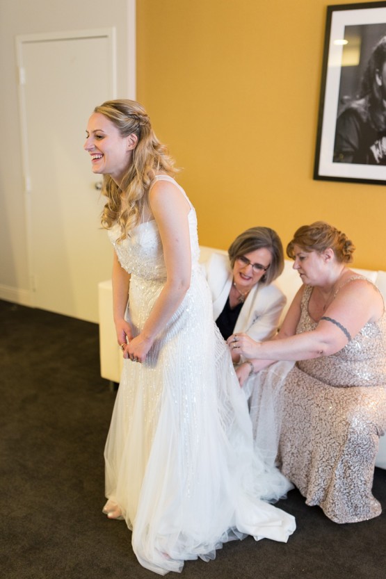Bride Getting Ready at Brookshire Suites Baltimore