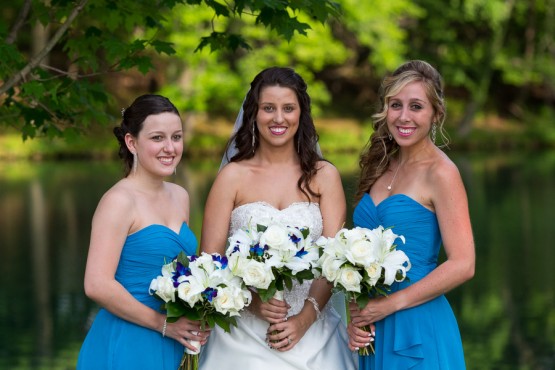 Photos by the pond and gazebo at the Padonia Park Club