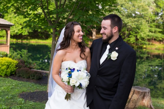 Photos by the pond and gazebo at the Padonia Park Club