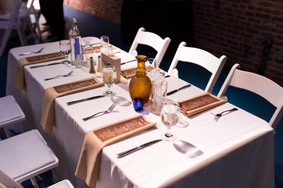 Wedding reception at the American Visionary Museum in Baltimore