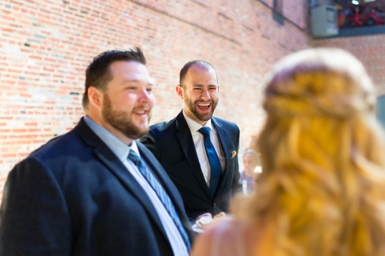 Wedding reception at the American Visionary Museum in Baltimore