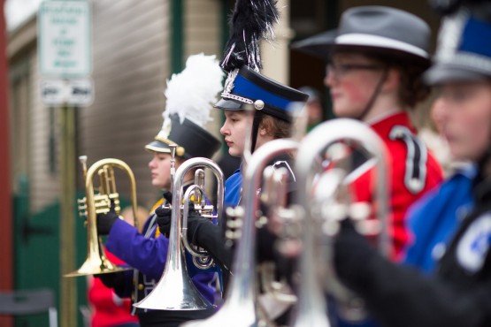 Student bands from Rising Sun, North East, Bo Manor, and Elkton