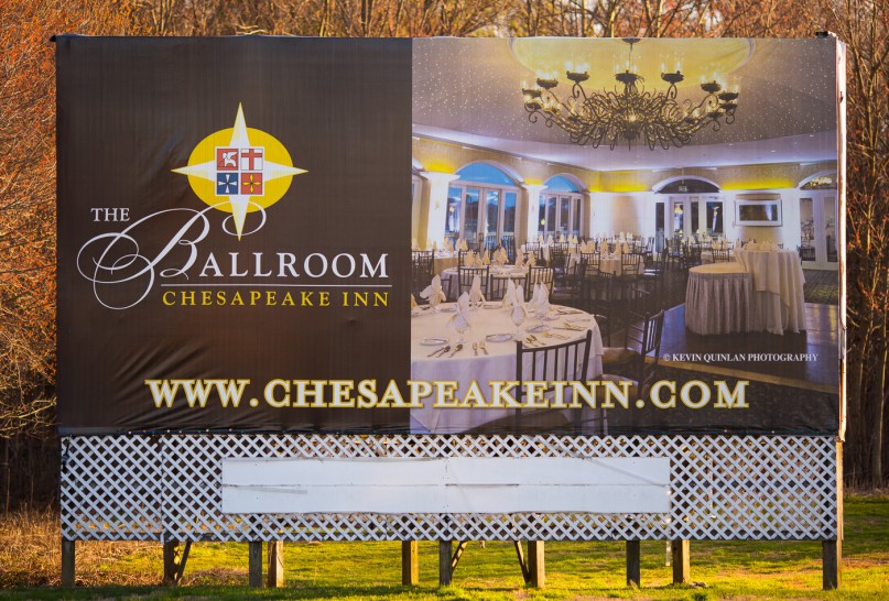 The Chesapeake Inn's Billboard Using My Image