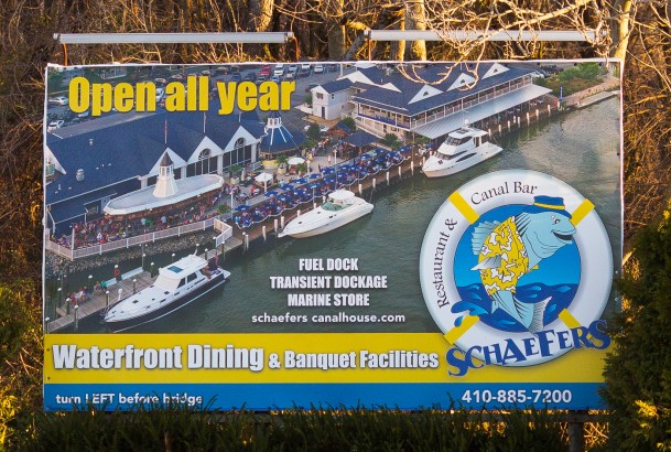 Schaefer's Canal House Billboard Using My Image