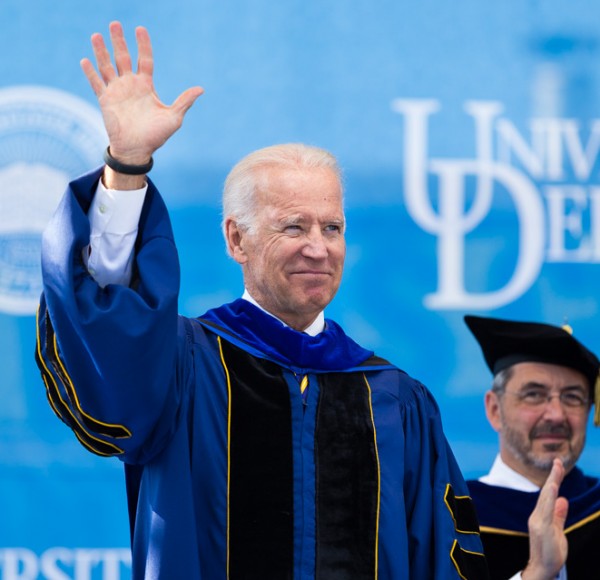VP Joe Biden Speaking at UD's Graduation