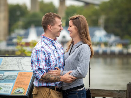 Surprise Proposal 3 Surprise proposal on George Street in Chesapeake City