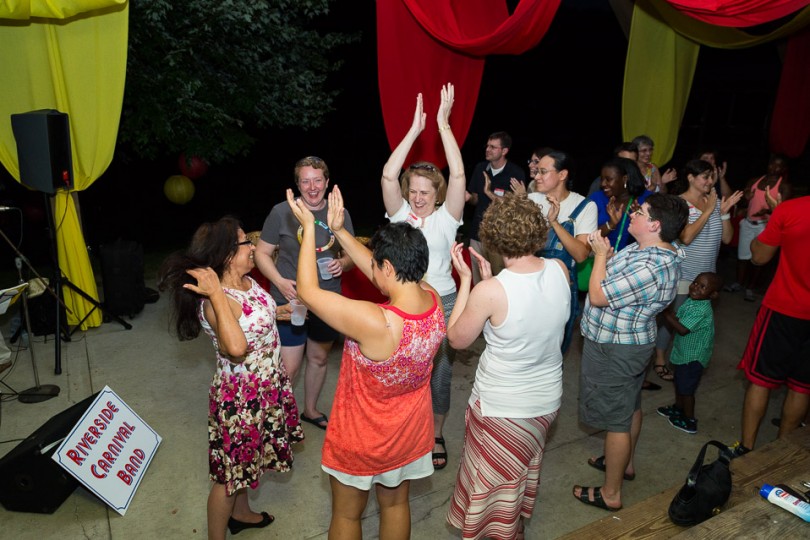 Dancing at Smokey Glen Farm Wedding